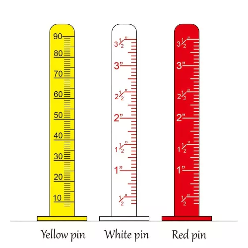 8.4 cm-es cementhabarcs magasságmérő vonalzó