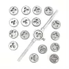 Metrikus Tap Die Készlet M3-M12 Csavarcsatornák