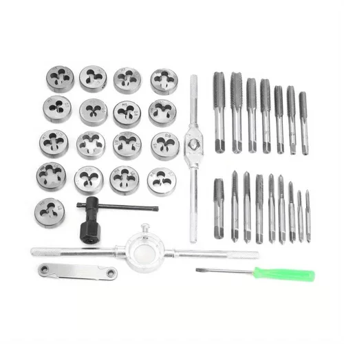 Metrikus Tap Die Készlet M3-M12 Csavarcsatornák