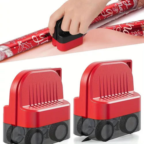 Kézi Csomagolópapír Vágó Kerekekkel