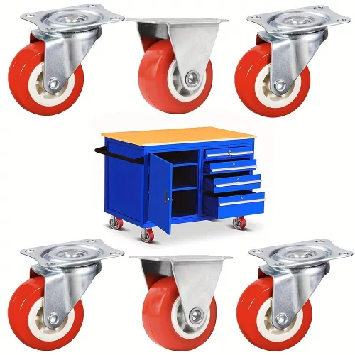 8db Tartós PVC Görgő