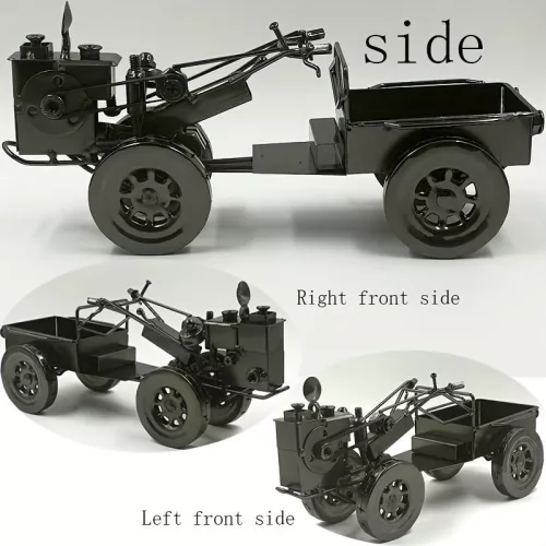 Öntött vas vintage traktor modell