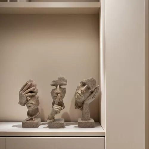 Kreatív Absztrakt Egyszerű Figura Asztali Dekoráció