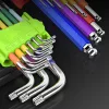 9 darabos Színes Hatlapfejű Kulcskészlet