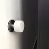 Öntapadós Gumi ajtóütköző Rozsdamentes Acél Alappal