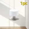 Öntapadós Gumi ajtóütköző Rozsdamentes Acél Alappal
