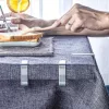 8 db Nehézterhelésű Rozsdamentes Acél Asztalterítőkapocs