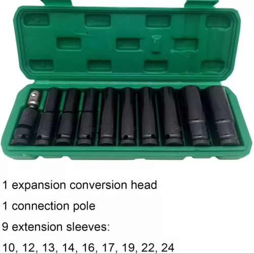 11db Erőcsavaros Foglalat, Ütős Kulcs Adapter Készlet Hex Foglalattal