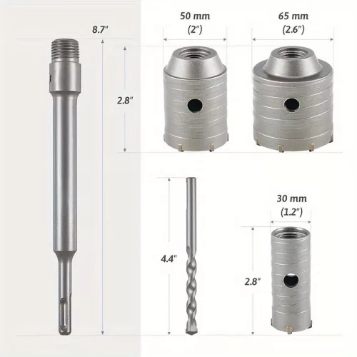 5 darabos Betonvágó készlet