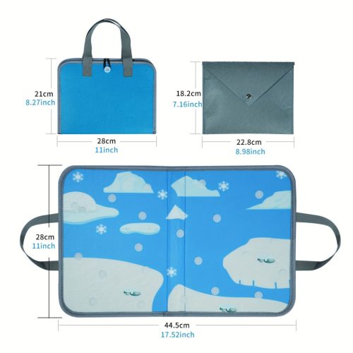 Interaktív tengeri életet mesélő filc tábla