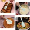 6 darabos Prémium Szilikon Spatula Készlet Északi-lila - 6 db