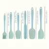 6 darabos Prémium Szilikon Spatula Készlet Északi-lila - 6 db