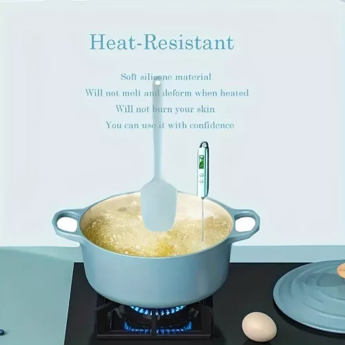 6 darabos Prémium Szilikon Spatula Készlet Északi-lila - 6 db
