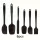 6 darabos Prémium Szilikon Spatula Készlet Fekete - 6 db