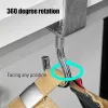 3/5db vas segédkampó 【ezüstös】 - 3 Db