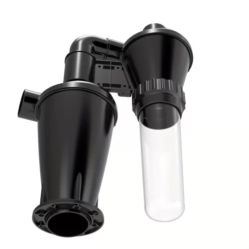 Dupla Ciklon Porösszegyűjtő, 50mm/2'' DIY Turbófeltöltős Faipari Szeparátor Gyűjtőkanna Három opció, A (Eredeti, nincs második)/B készlet kettős/C Csak a második