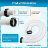 INTEX vízforgató gégecső 1,5m 38mm