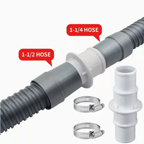 2 Készlet Medence tömlő csatlakozó adapter