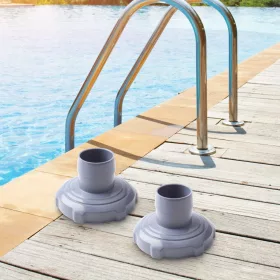   Intex Felsőföldi Medence Skimmer Adapter 11238 Szürke Szűrő Csatlakozó Rész 1 Cseretartozék