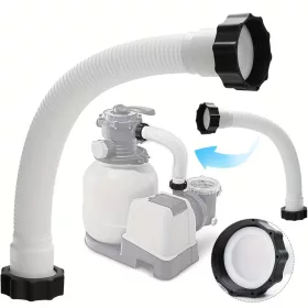 40 cm medence szűrő pumpa tömlő