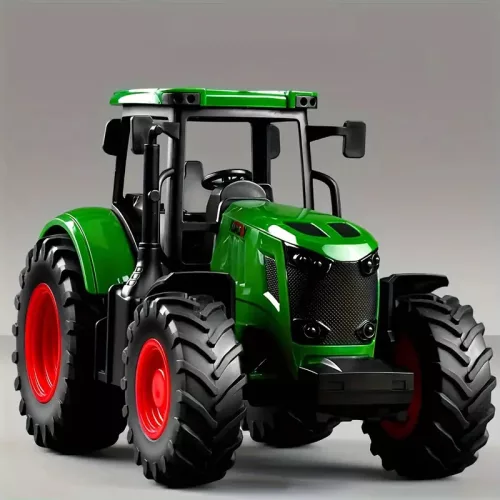 1/24 Méretarányú Vékonykerekű Játék Traktor