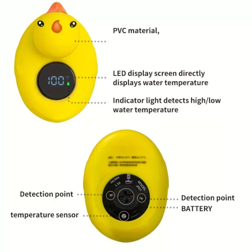 Digitális Fürdőhőmérő Gyerekeknek – Automatikus Be-/Kikapcsolás