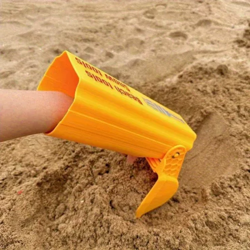 Sárga Strandásó Kertészkedéshez, Talajlazításhoz és Homokásáshoz
