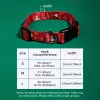 Karácsonyi kutyanyakörv Mikulás és karácsonyfa mintával, állítható