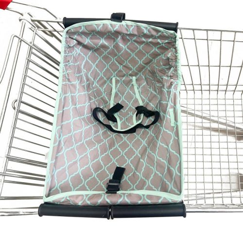 Bevásárlókocsira rögzíthető babahordozó