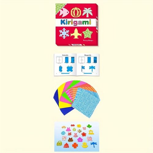 Színes Origami/Kirigami készlet gyerekeknek