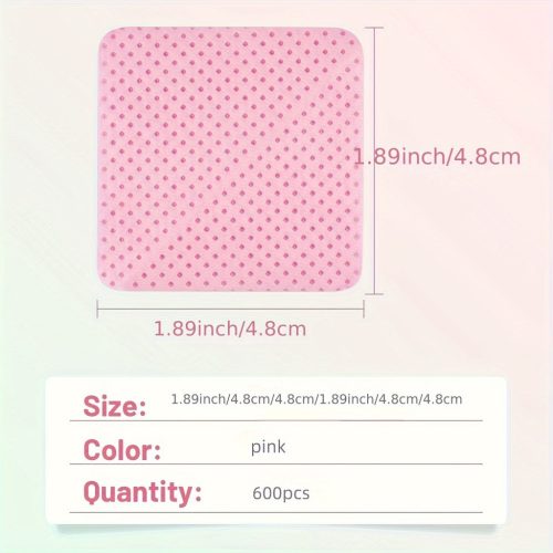 600db Körömtörlők, Körömlakk Eltávolító Párnák, Puha Körömtisztító Törlőkendők, Eltávolító Manikűr Eszköz