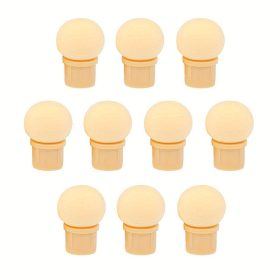   10 db puha és kerek fokozatos csere körömlakk szivacsfej az egyszerű manikűrhöz és barkácsoláshoz