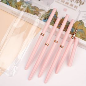   5 darabos Köröm Művészeti Ecsetkészlet - Ultra Finom Részletező Tollak Manikűrhöz & Pedikűrhöz, Szagtalan, Tökéletes a DIY Otthoni Szalonhoz