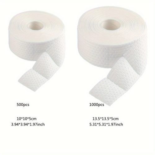 500db Manikűrösök által ajánlott körömlakklemosó kendők, szöszmentes puha párnák, körömtisztítás, gél eltávolító tamponok, szalonminőség