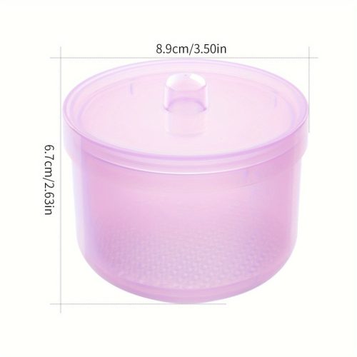 Nail Soaking Bowl Hand Spa Bowl Gél Lakk Eltávolító Tál Manikűr Körömdíszítő Gél Eltávolító Eszköz Barkácsszalonhoz Otthon