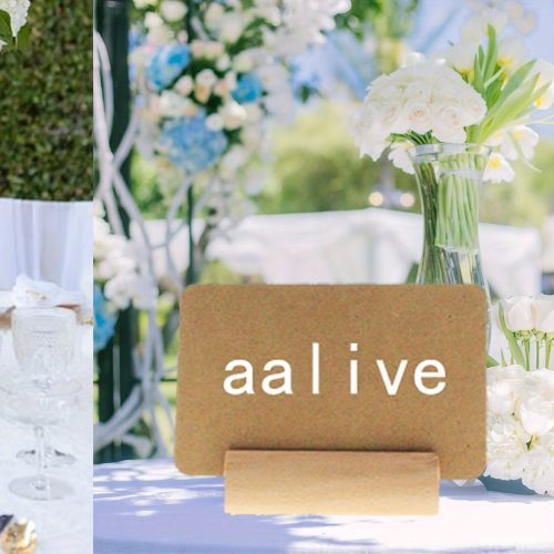 20db rusztikus fa kártyatartó