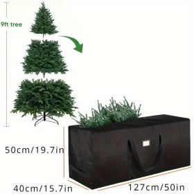   Karácsonyfa tároló táska megerősített fogantyúval és dupla cipzárral