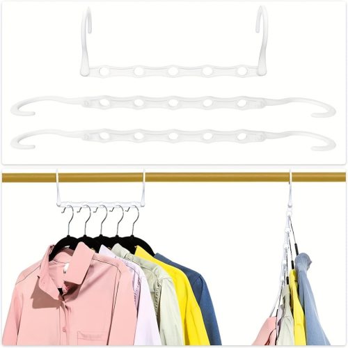 Helytakarékos vállfa tartó akasztó