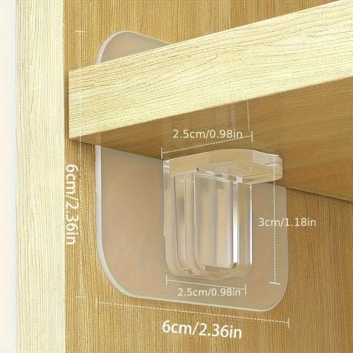 4db Állítható Szekrényelválasztók