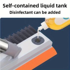  Többfelületű súrolókefe beépített folyadéktartállyal