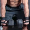 1 Pár Szilikon Csúszásmentes Fitnesz Súlyemelő Kesztyű