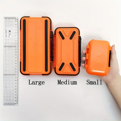 Kétoldalas vízálló horgászfelszerelés doboz