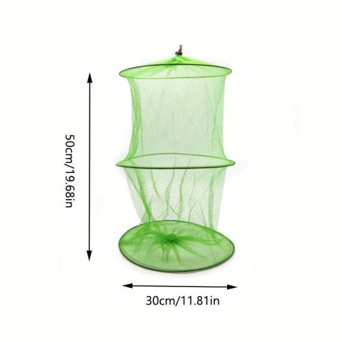 1 Db Tartós, Összecsukható Horgászháló 5 Réteggel