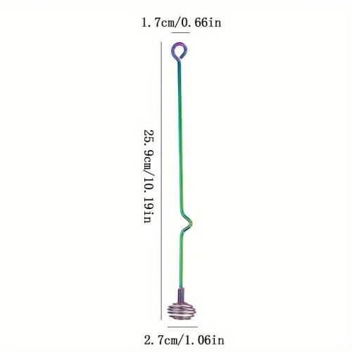 Hosszú nyelű rozsdamentes acél mézes kanál