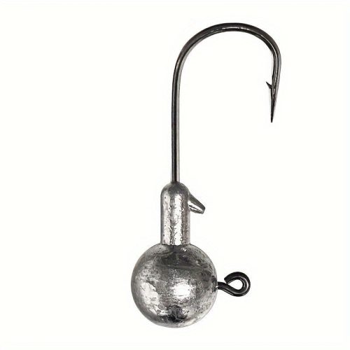 10 darab Jig Head Hook, Befogott ólomfejű horog