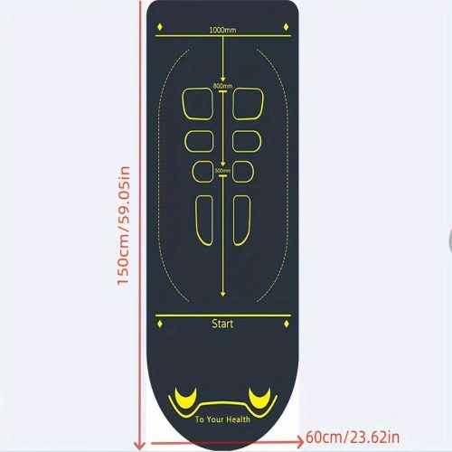 Csúszásmentes Jógaszőnyeg Igazító Vonalakkal