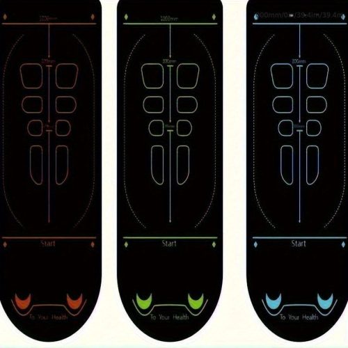 Csúszásmentes Jógaszőnyeg Igazító Vonalakkal