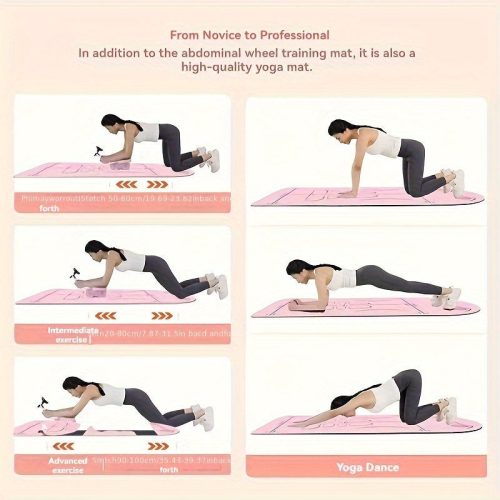 Ultra-Vékony Csúszásmentes Jógaszőnyeg