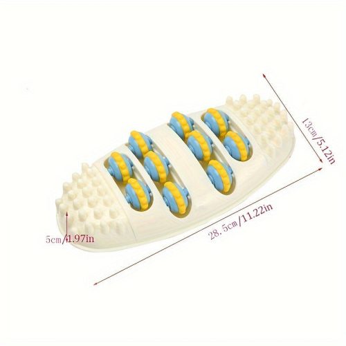 1 db lábmasszírozó, 4 soros jógamasszázs görgövel