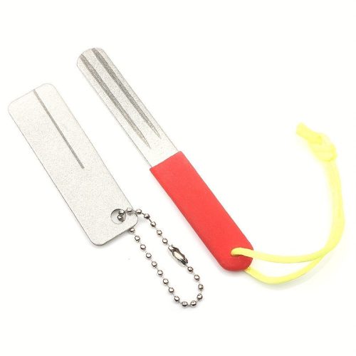 Hordozható horgászhegyező készlet